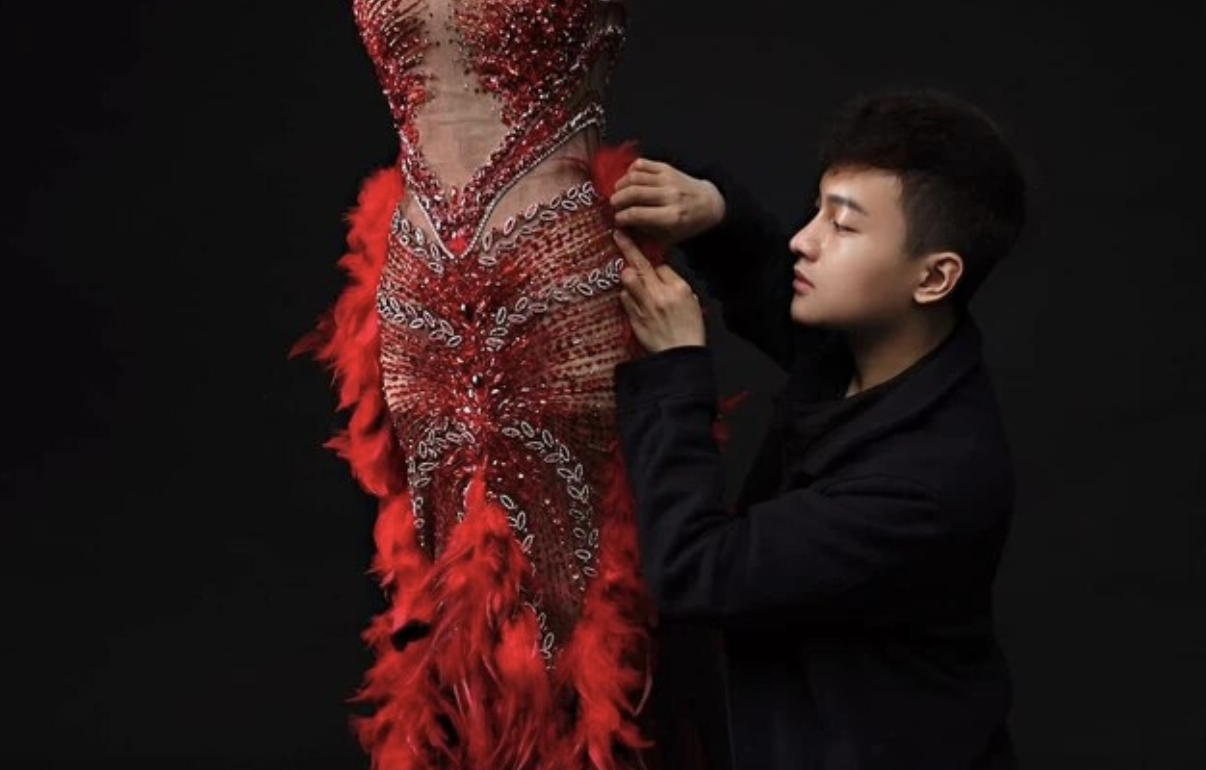 Male student designs costumes for international beauty queens