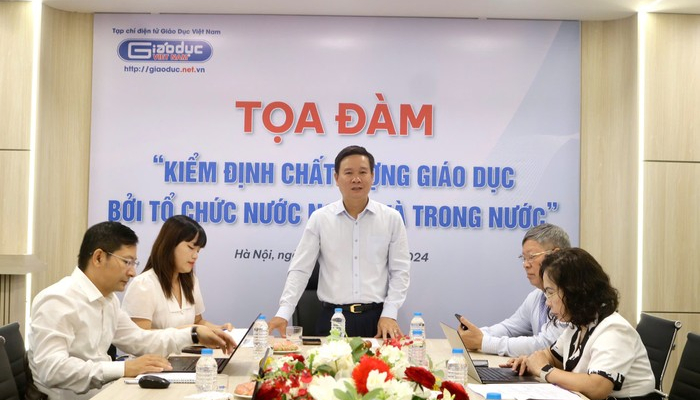 นิตยสาร Vietnam Education Electronic จัดการประชุมเชิงปฏิบัติการเกี่ยวกับการประเมินคุณภาพการศึกษา