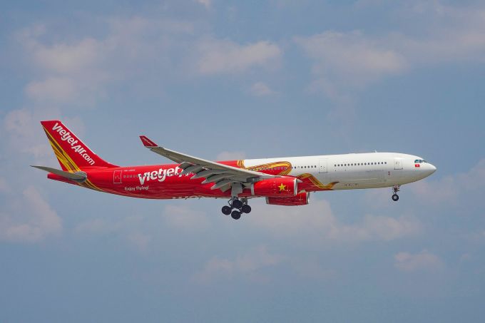 Vietjet Air Photo : NOM DU PHOTOGRAPHE