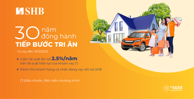 Chương trình ưu đãi lãi suất giảm đến 2,5%/năm ảnh 1