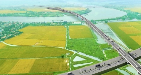 Investing 19,784 billion VND to build 60.9 km of Nam Dinh expressway