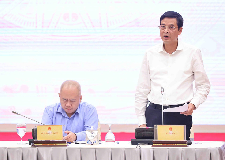 Deputy Minister of Construction Bui Xuan Dung informed at the regular Government press conference in August 2024.