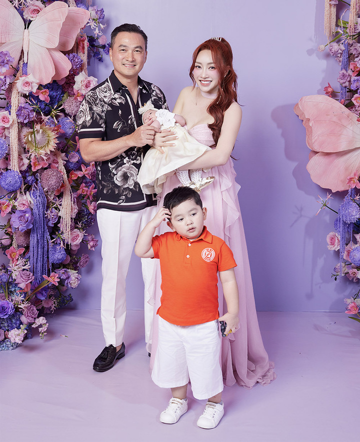 Recently, actor Chi Bao's family has always made many people admire. The couple is famous for their prosperous, fulfilling life and skillful way of raising children.