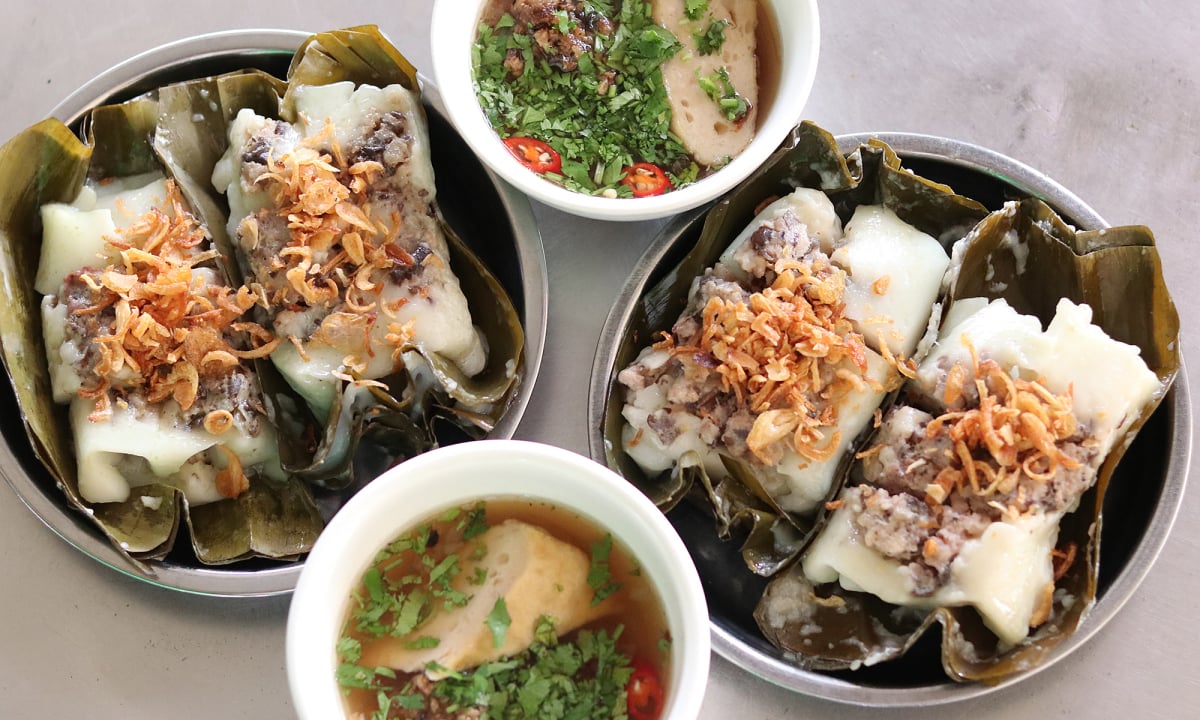 ร้าน Banh Beo ในไฮฟองขายเค้กได้ 2,500 ชิ้นต่อวัน