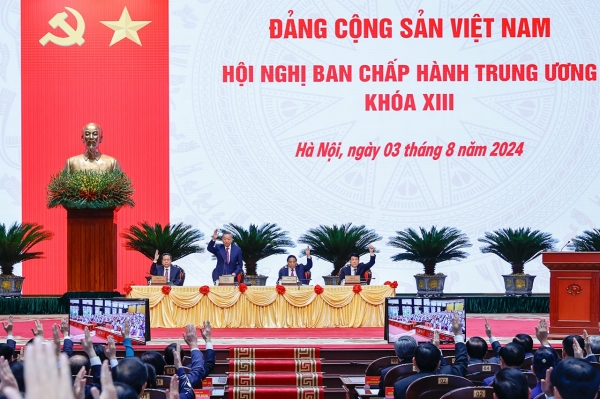 Ban Chấp hành Trung ương Đảng khóa XIII họp về công tác cán bộ, cho thôi chức 4 Uỷ viên Trung ương