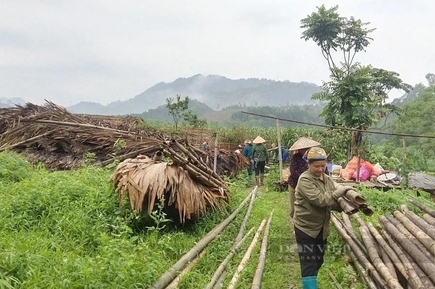 Mưa dông tại Bắc Kạn khiến hơn 300 ngôi nhà bị tốc mái, chợ tình Xuân Dương hư hỏng nặng- Ảnh 5.