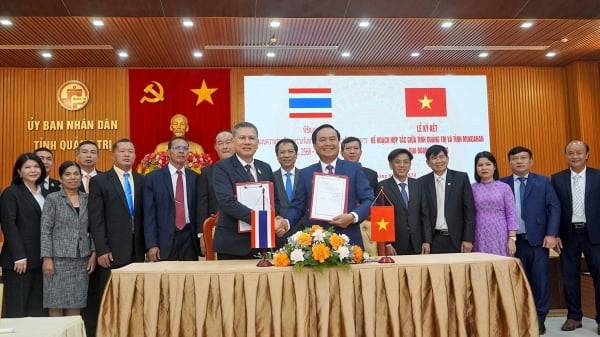 Quang Tri (Vietnam) et Mukdahan (Thaïlande) promeuvent leur coopération dans 3 domaines pour la période 2025-2030