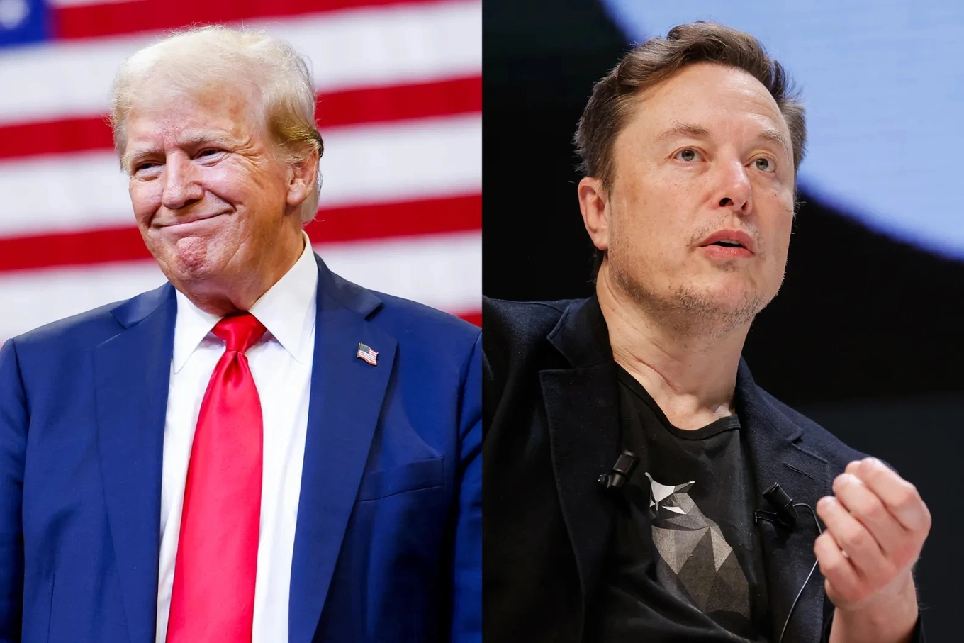 Why did Mr. Trump choose billionaire Elon Musk as his "right-hand man"?