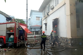 Feuer bei Vietnam Cable Television - Niederlassung Phu Tho gelöscht