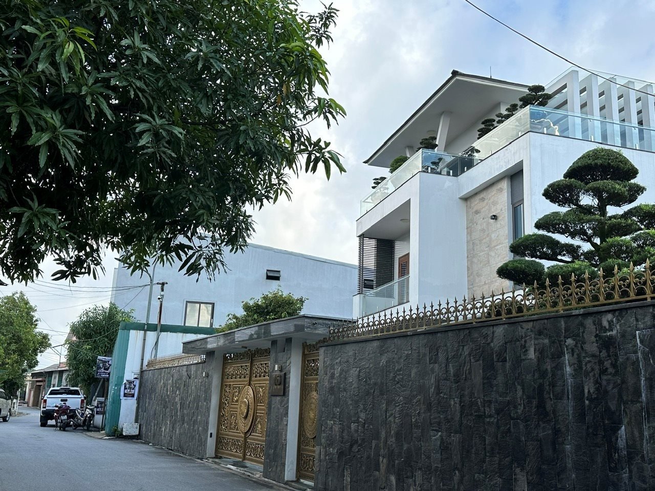 La dirección registrada de la empresa Trong Tin está en el barrio de Thach Quy, ciudad de Ha Tinh. Foto: HN.