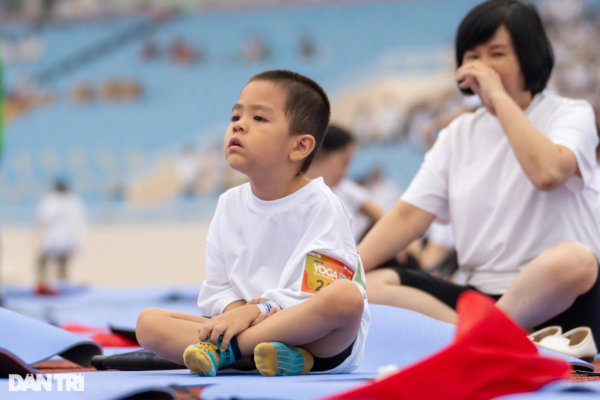 Mãn nhãn màn xếp cờ Tổ quốc lớn kỷ lục của 5.000 người trên SVĐ Mỹ Đình - 15