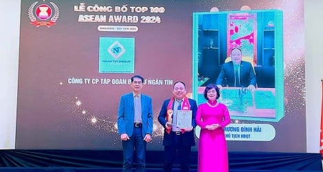 Le groupe Ngan Tin et son président Truong Dinh Hai ont été honorés lors du « ASEAN Award 2024 »