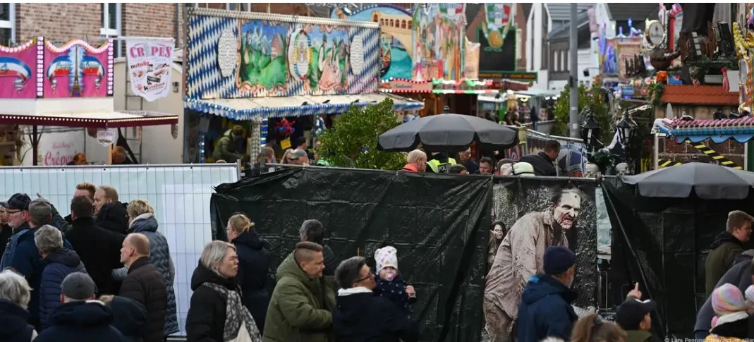 Alemania: Un tren "fantasma" se incendia en un festival y deja 11 heridos