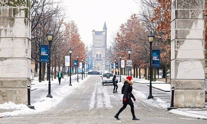 Khuôn viên Đại học Toronto, Canada. Ảnh: Universités CALDO Universities - Canada