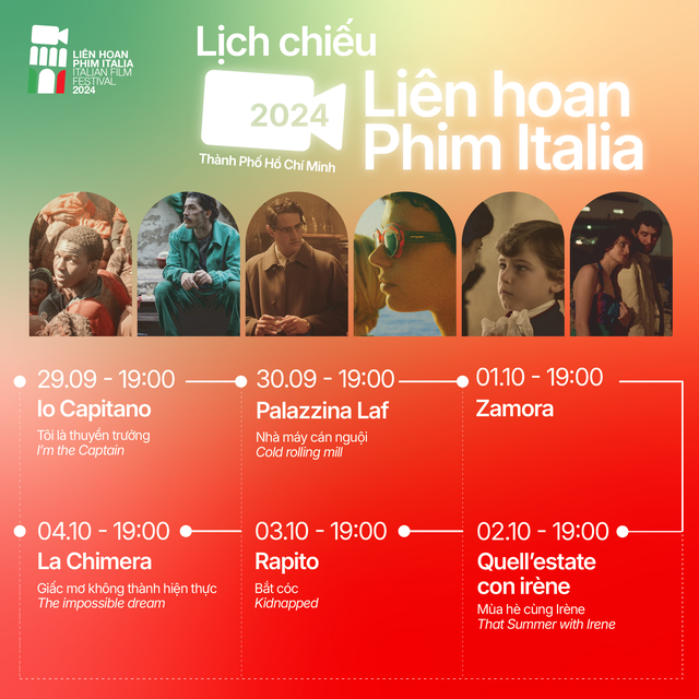 Khai mạc Liên hoan Phim Italia 2024 tại TP. Hồ Chí Minh - Ảnh 8.