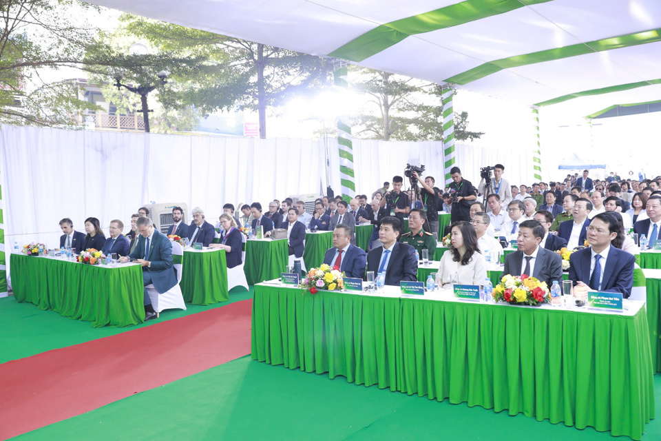 Delegates attending the ceremony.