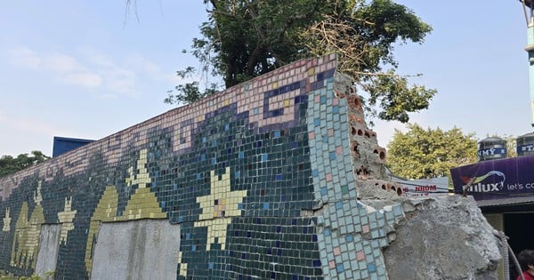 Une partie de la route de céramique du record du monde Guinness a été détruite.