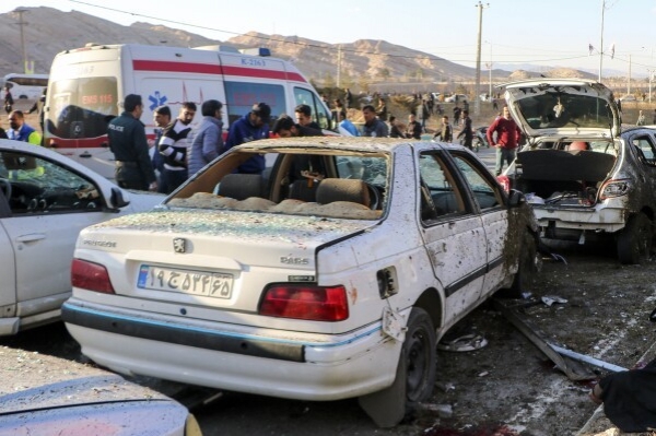 Beileidsbekundungen zur Bombenexplosion in der Stadt Kerman im Südosten Irans