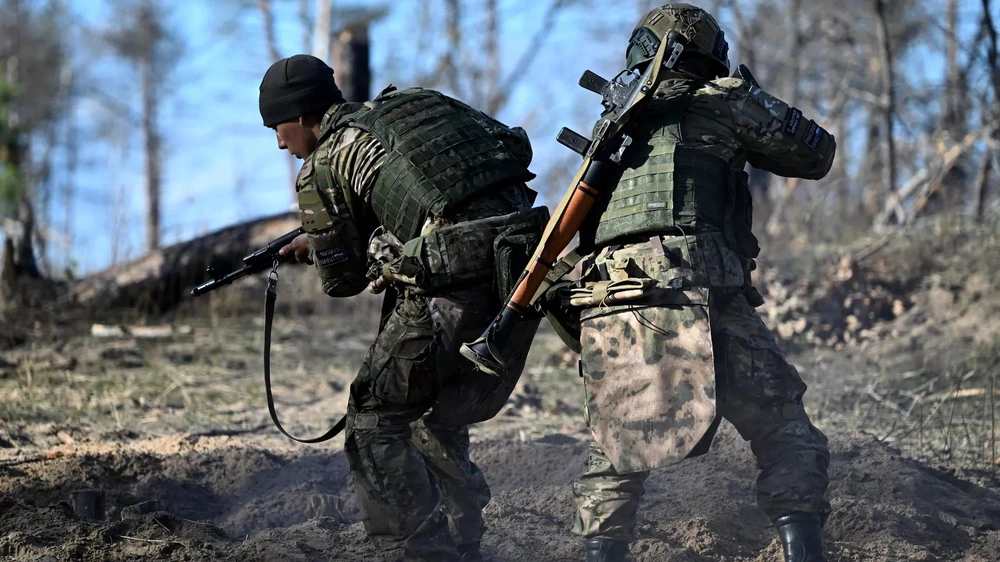 Russian soldiers in Ukraine. Photo: SPUTNIK