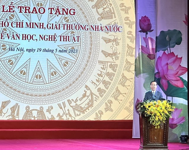 Trao tặng Giải thưởng Hồ Chí Minh, Giải thưởng Nhà nước về văn học, nghệ thuật năm 2022 tặng 128 tác giả, đồng tác giả ảnh 1