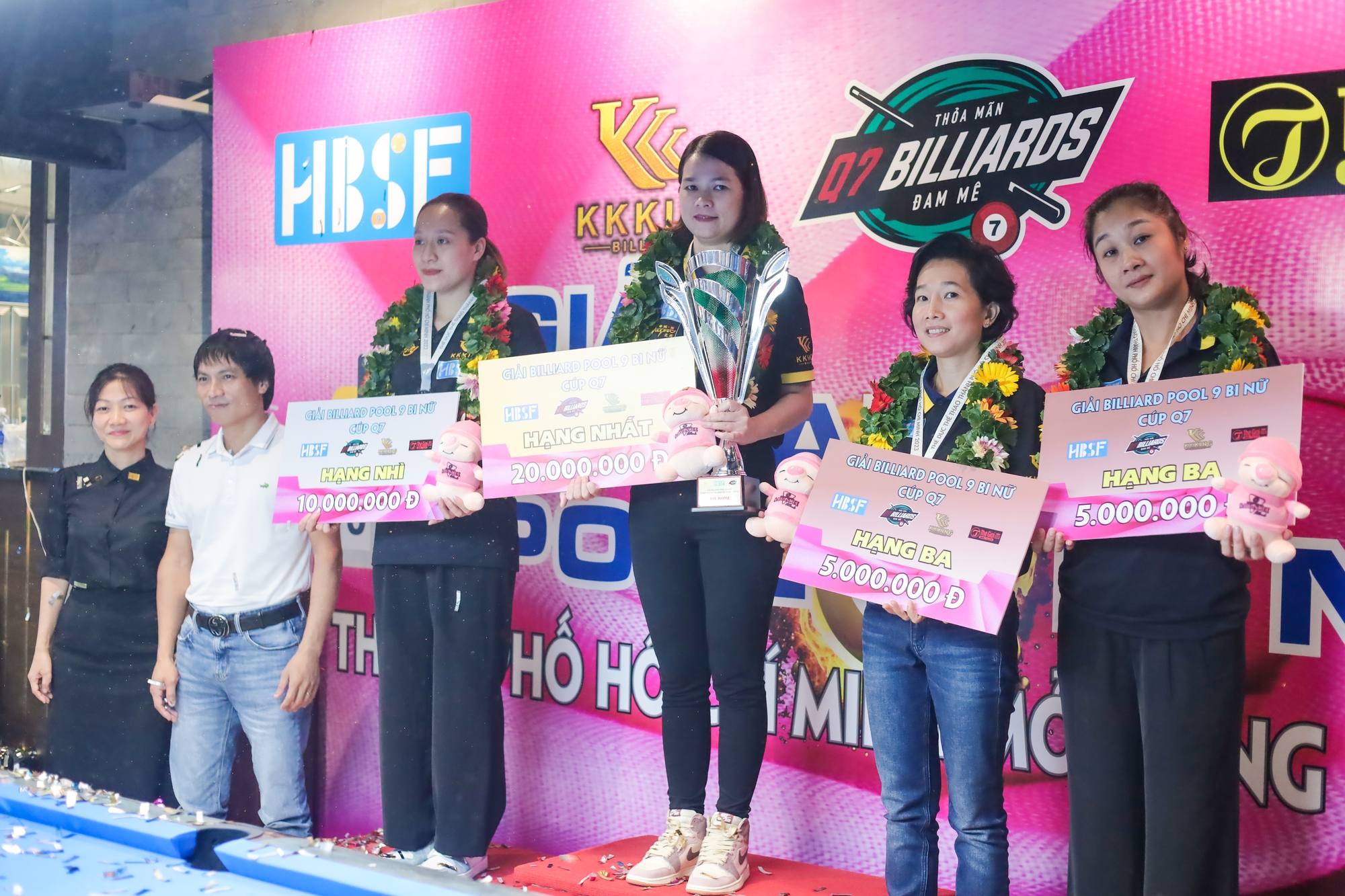 Bùi Xuân Vàng vô địch Giải Billiards pool 9 bi nữ TP HCM mở rộng 2023 - Ảnh 4.