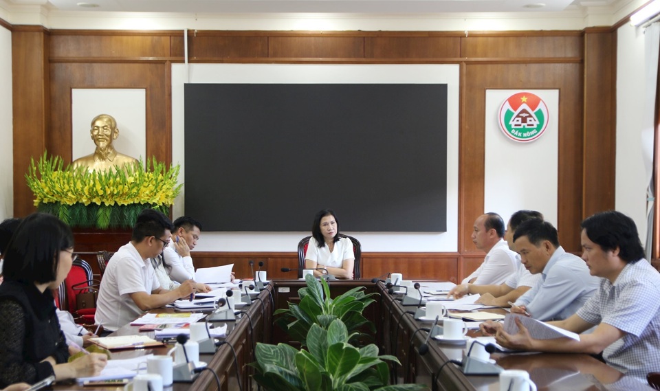 El Comité Popular Provincial de Dak Nong se reunió para discutir y resolver las dificultades y obstáculos, asegurando las condiciones para implementar las tareas para el año escolar 2024-2025.