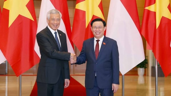 Las relaciones entre Vietnam y Singapur se están desarrollando cada vez más de forma positiva y sustancial en todos los campos.