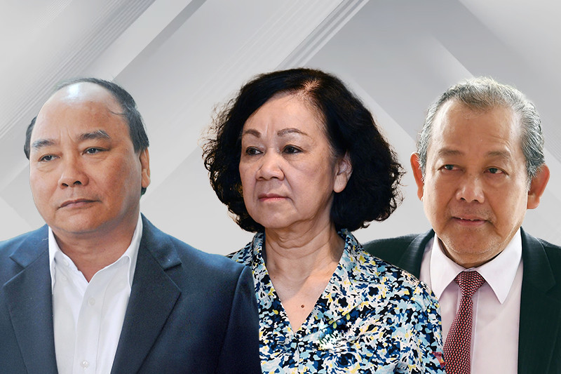 Le Politburo a sanctionné M. Nguyen Xuan Phuc et Truong Hoa Binh, et a réprimandé Mme Truong Thi Mai.