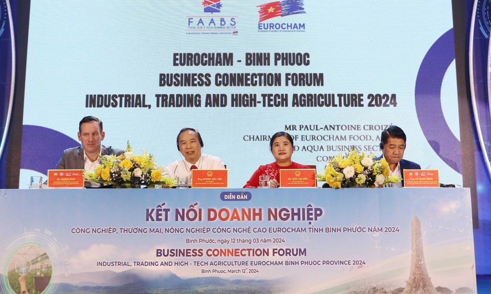 Organizing Committee of EuroCham Binh Phuoc 2024. Photo: Lam Thien.