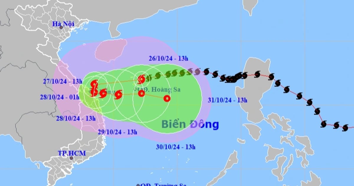 Bão Trà Mi tăng một cấp, diễn biến phức tạp