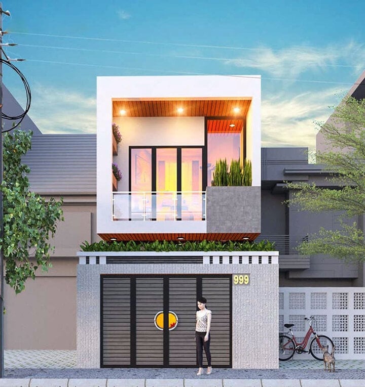 Cùng ngắm những mẫu thiết kế nhà 1 trệt 1 lầu được ưa chuộng- Ảnh 2.