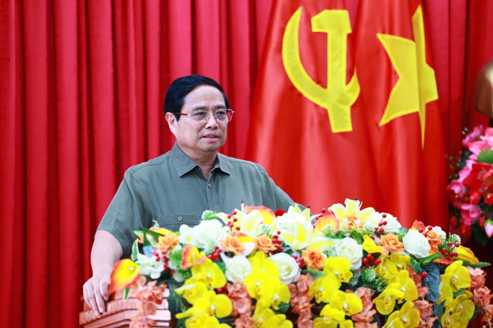 Prime Minister Pham Minh Chinh commended the results that Dak Lak province has achieved in recent times.