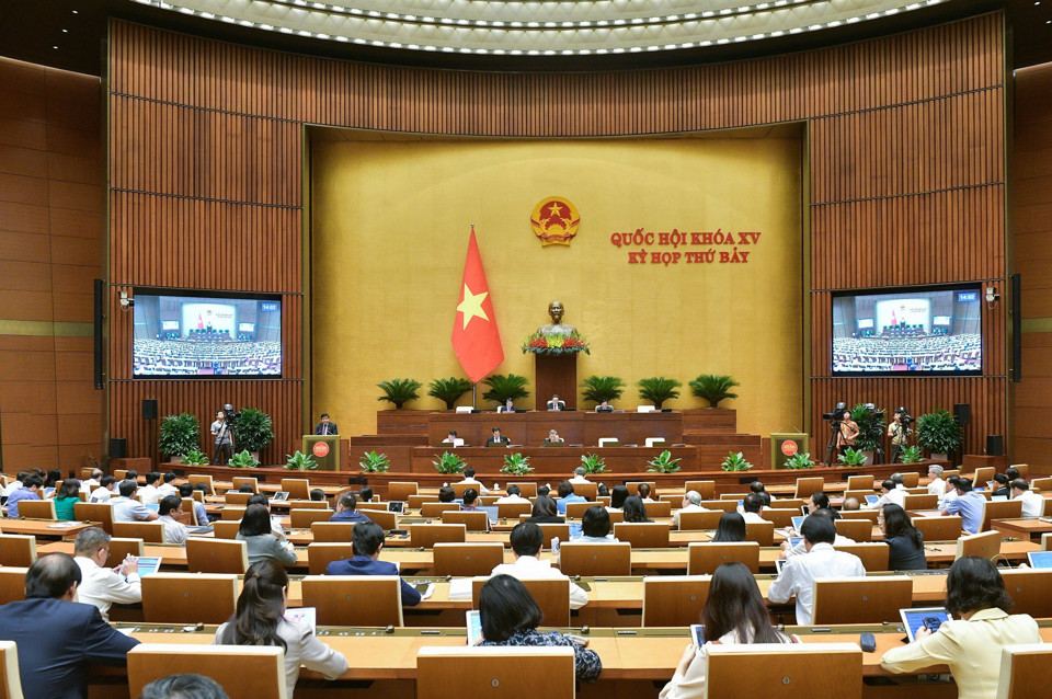 Scene of the 7th Session, 15th National Assembly