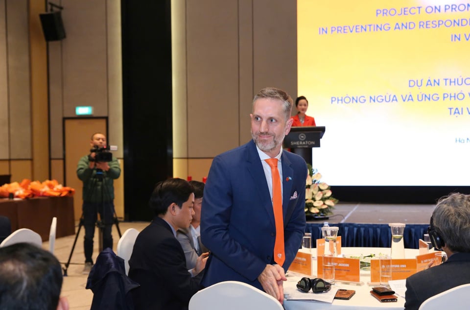 Herr Matt Jackson, UNFPA-Vertreter in Vietnam. Foto: Tung Lam