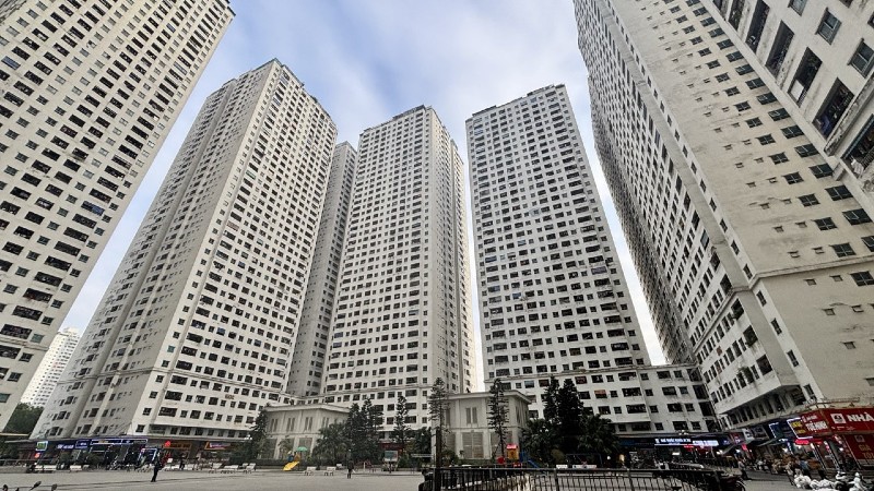 El edificio de apartamentos HH Linh Dam ya no tiene apartamentos con precios inferiores a 1.500 millones de VND