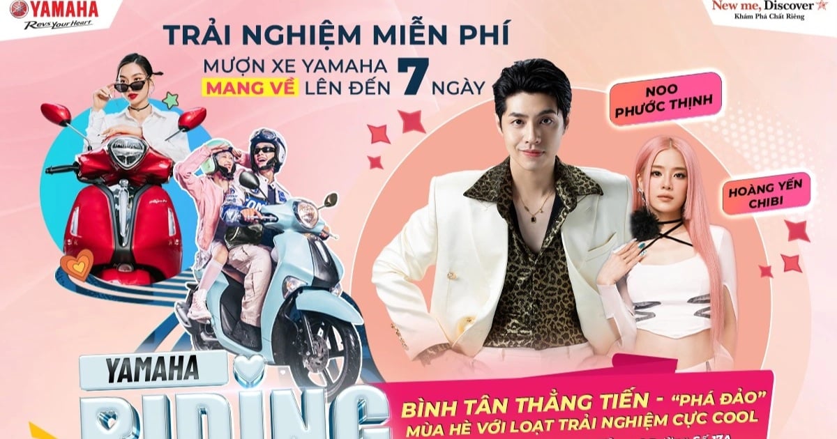 Free bike experience with Yamaha Riding Station in HCMC with Vietnamese stars