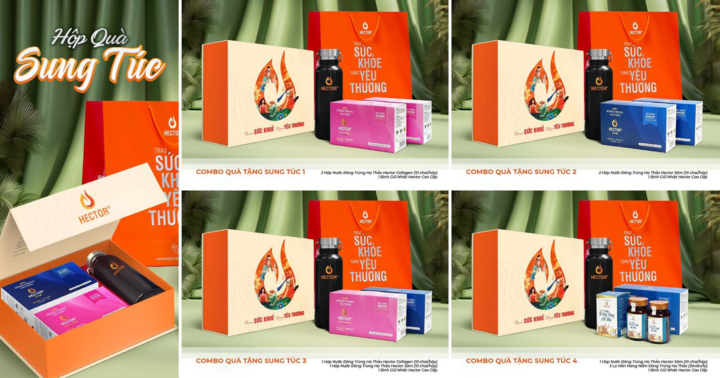 Collection of high-end corporate Tet gift boxes from Hector - 2