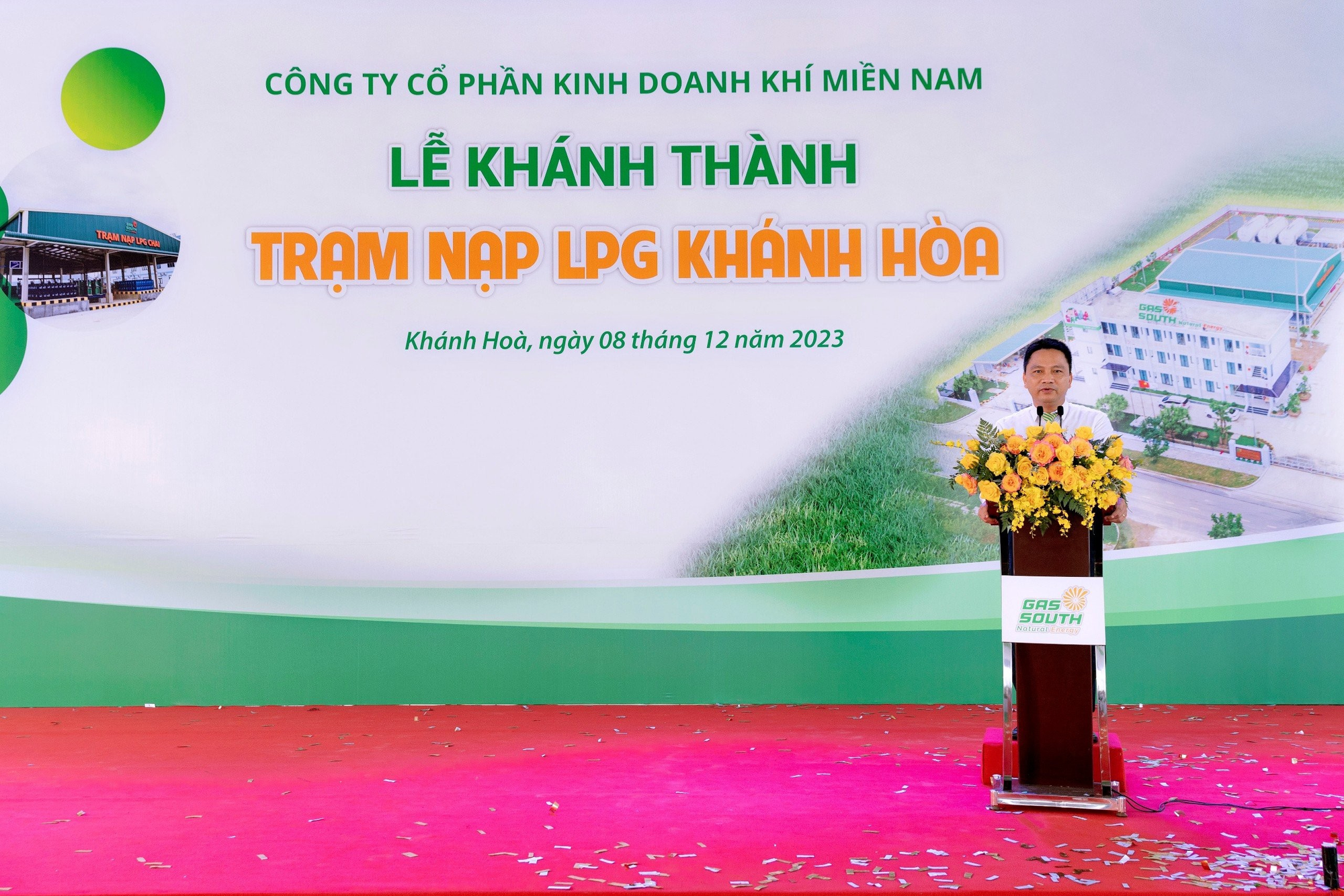 Gas South khánh thành trạm chiết nạp LPG Nha Trang - Ảnh 2.