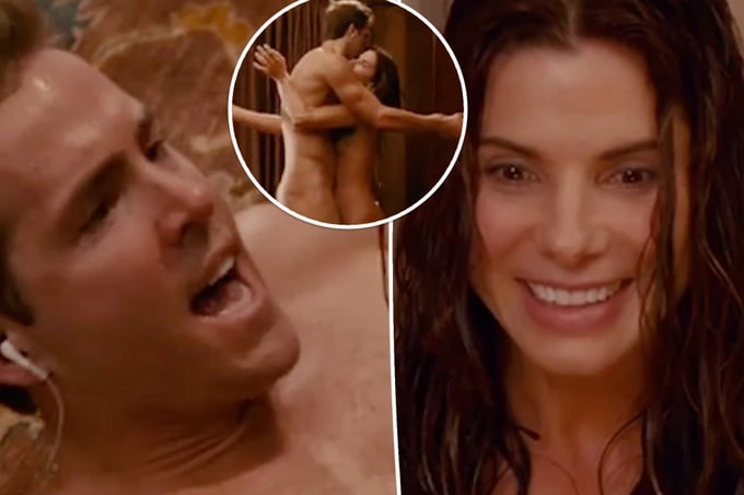 Tài tử Ryan Reynolds mừng sinh nhật Sandra Bullock bằng... cảnh nóng - 1