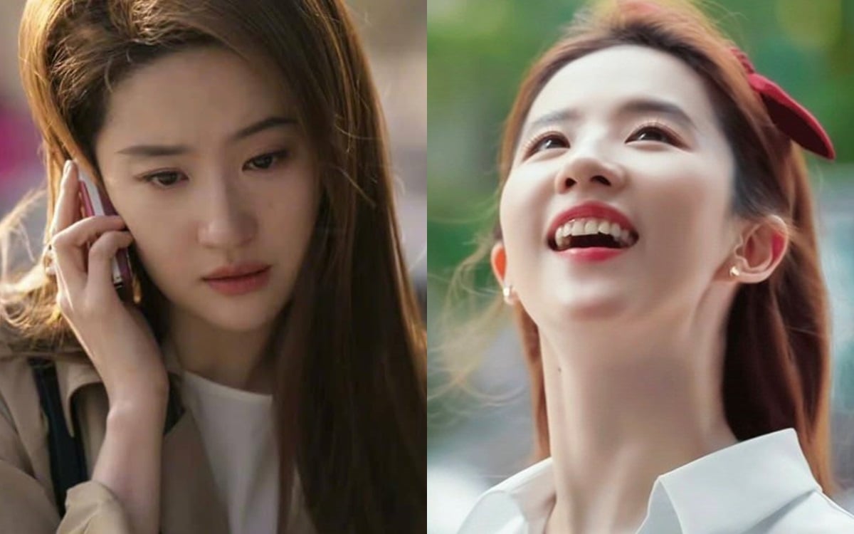 류이페이는 어린 시절의 황디엑마이와 숨 막히는 결혼 생활을 시작한 이후의 황디엑마이 캐릭터의 차이를 묘사했습니다. 사진: 웨이보