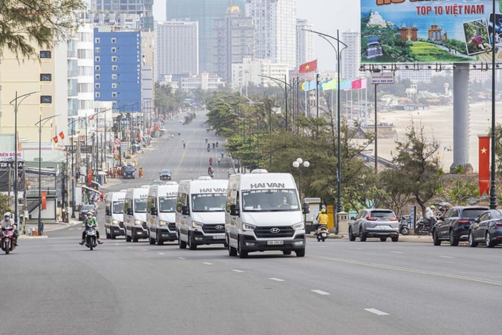 Thuy Van Street (Vung Tau City) will be renovated, giving it a new look. (Photo: Tra Ngan)