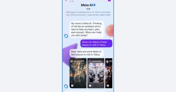 WhatsApp, Messenger và Instagram hỗ trợ trò chuyện với Meta AI