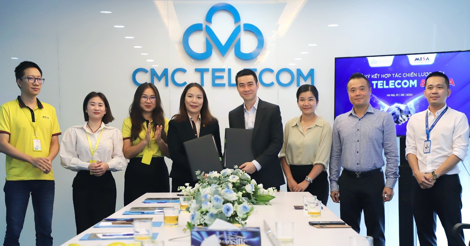 CMC Telecom hợp tác chiến lược với MISA