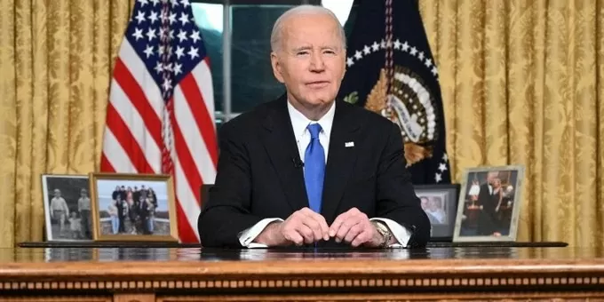 Tổng thống Mỹ Joe Biden phát biểu chia tay trước khi kết thúc nhiệm kỳ - ảnh NBC