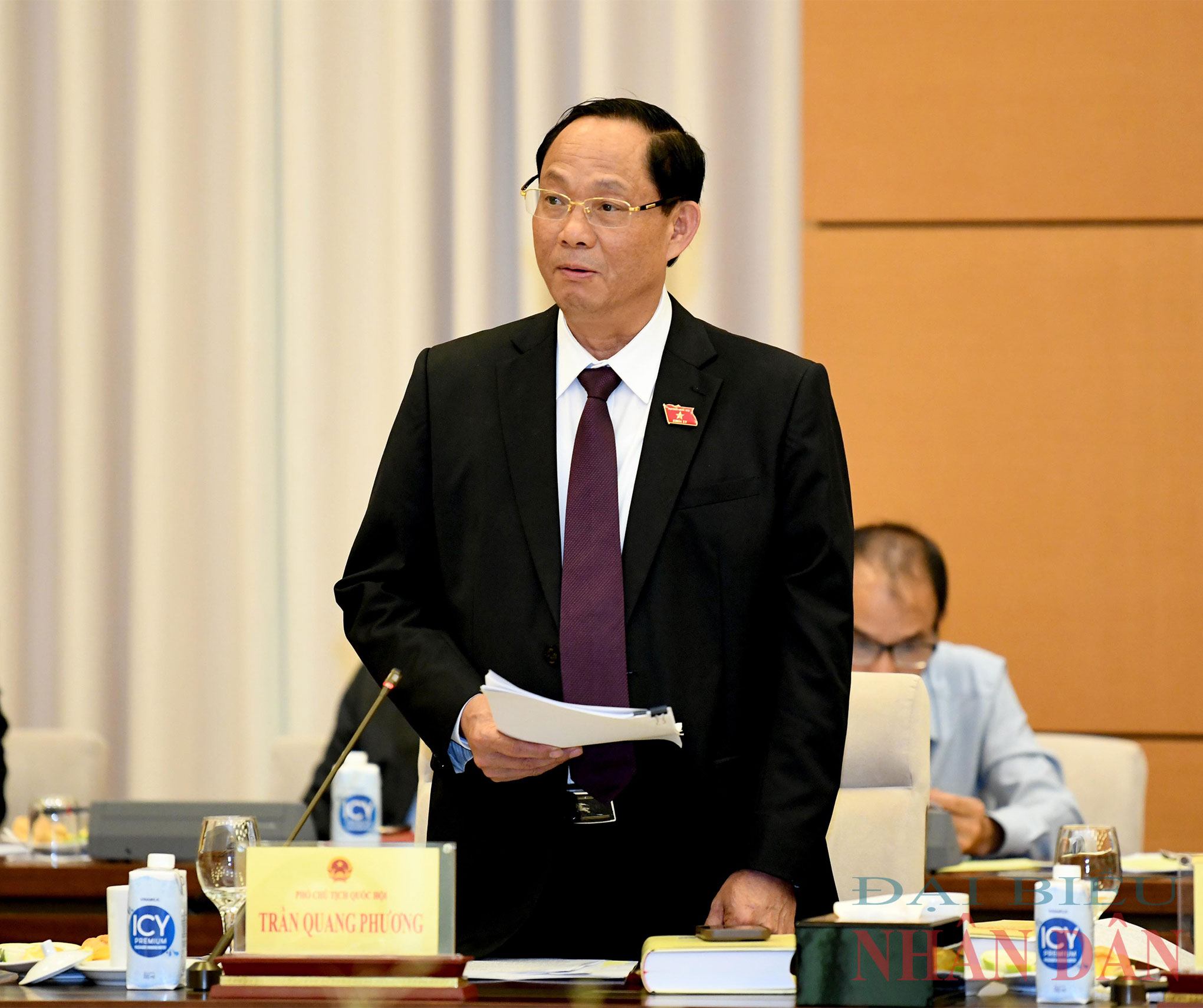Vorsitzender der Nationalversammlung, Vuong Dinh Hue: Förderung der Demokratie und enge Koordinierung, damit jede Entscheidung der Nationalversammlung wirklich dem Land und dem Volk zugutekommt -0