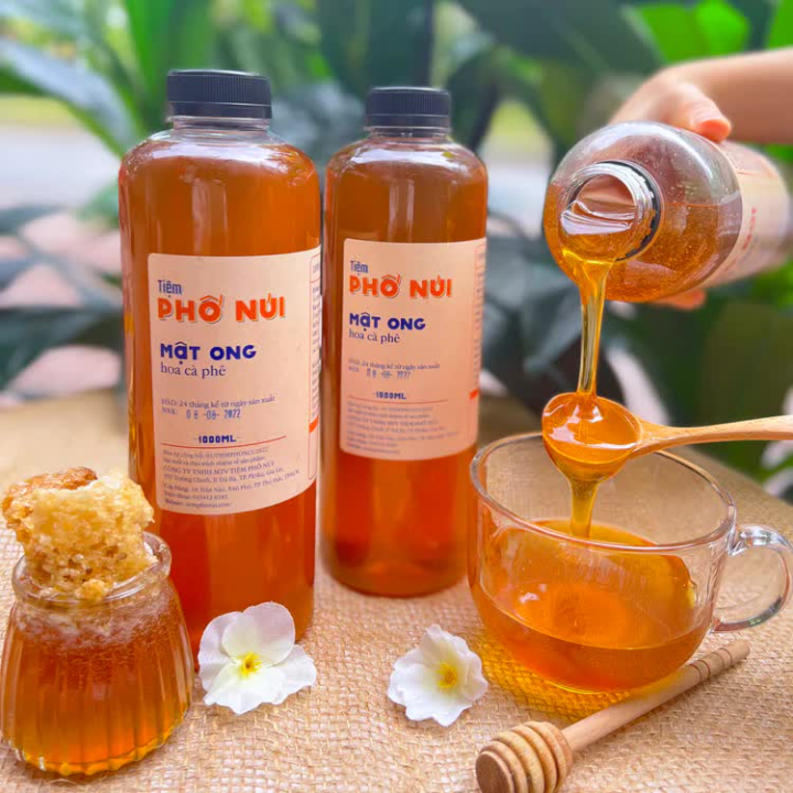 Mật ong Tây Nguyên - Tiệm Phố Núi: Hương vị đặc trưng núi rừng cao nguyên - 1