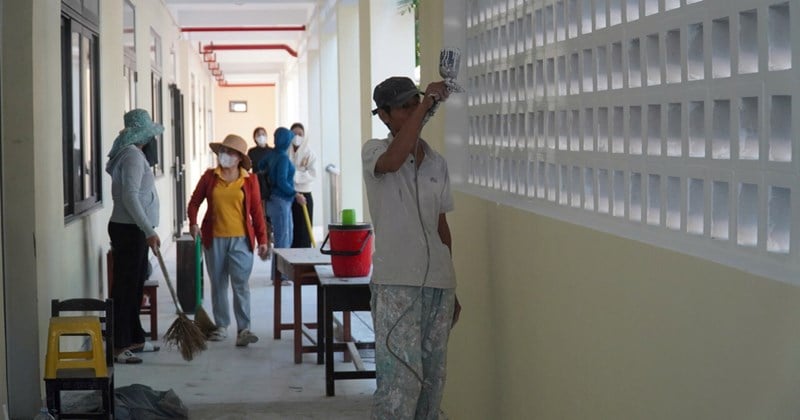 Da Nang bereitet sich auf den Eröffnungstag des neuen Schuljahres vor