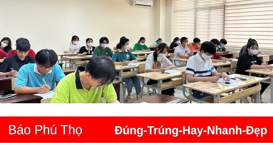 Announcement of admission scores for grade 10 at Hung Vuong Specialized High School