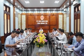 Review and arrange projects in My Thuy port area and adjust investment policy for the Southeast Economic Zone Logistics Service Center project.