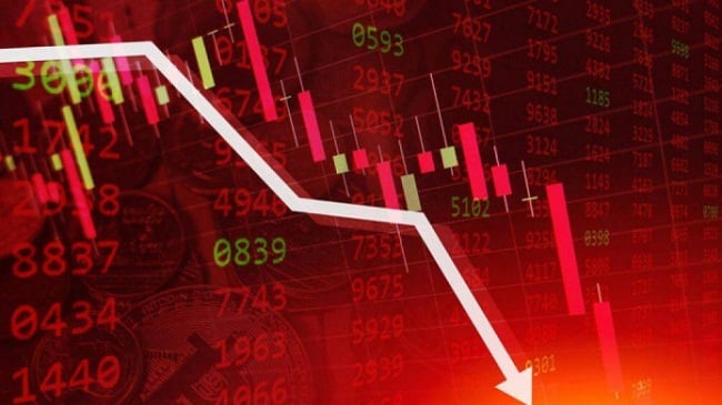 L'indice VN è in calo, i titoli bancari guidano il mercato (Figura 1)